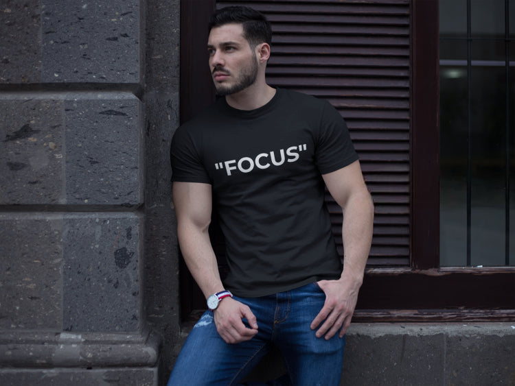 Focus Black T-shirt